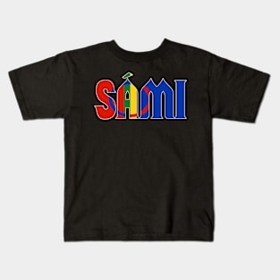 Sami Or Saami Heritage - Finland Sweden Norway Kids T-Shirt